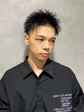 ラナ カスガイ(Lana KASUGAI) ダークアッシュ/ニュアンスパーマ/韓国マッシュ/スペインカール