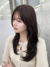 エヌアイ オモテサンドウ(ni omotesando) 大人レイヤーカット/多毛、直毛さん人気ブラウンカラー 上野