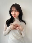 韓国くびれヘア/地毛風暗髪カラー【自由が丘】