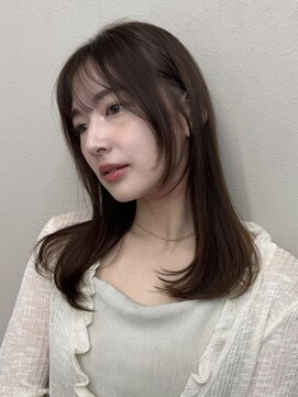 ナカイ(NAKAI) 顔周りワンカールレイヤーカット/イメチェンヘアスタイル/韓国