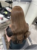 エクステ 艶髪 馴染むエクステ ブラウンベージュ YUKI