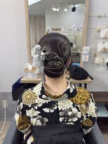 ファースト 祇園本店(first)&nbsp;【セットサロンfirst】和装タイトシニヨン♪