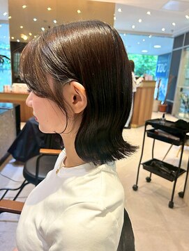 ダブル(W) 髪質改善/カラーエステ/ストレート/ミディアム