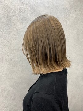 ヘアーテラスエム 奈良店(hair terrace M) 【ハイトーン】【ミルクティーベージュ】【グレージュ】