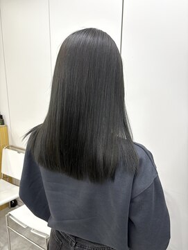 ディジョン 自由ヶ丘(Dijon) 韓国顔まわりレイヤーカットグレージュオリーブベージュブラウン