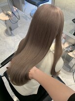 ペレ アネックス 大阪梅田茶屋町店(PELE ANNEX)&nbsp;くびれヘア/アプリコットオレンジ/ハイライトカラー/梅田