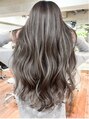 グロウ 恵比寿(grow) 今流行りのバレイヤージュ×ホワイトアッシュ☆めちゃオシャレ♪