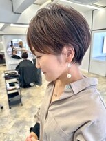 ジュベ 別府店(juve.)&nbsp;別府ショートボブ顔まわりレイヤーカット髪質改善カラー30代