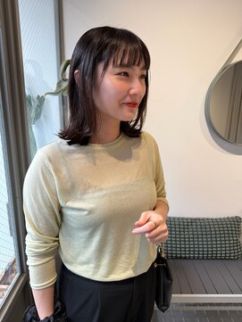 ミディアムボブ