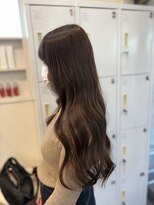 セブンルックス モカ 宇都宮鶴田店(7LOOKS mocha)&nbsp;ブラウンカラー ウェーブ巻き