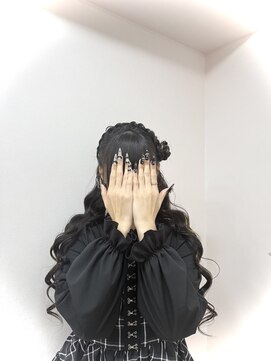 ルート(Ru-t) 編み込みカチューシャ×くるみちゃんヘア