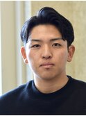 清潔感　七三ヘア