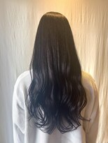 ココカラヘアー ニコ(cococara hair nico)&nbsp;レイヤーカット/ブルーブラック/髪質改善/韓国風