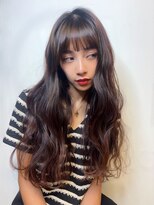 リークフー(Ree cu fuu)&nbsp;ロングヘア韓国ヘアレイヤーカット小顔カットバング