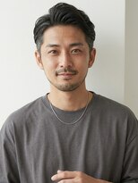 リリアーナ(LILIANA)&nbsp;池袋 アップバング ツーブロック オールバック メンズカット