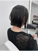 巻ける縮毛矯正レイヤーボブ
