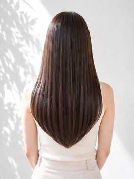 アローンズ(alones)の写真/メテオ髪質改善で感動の艶髪へ。メテオ縮毛矯正・髪質改善メテオカラーで理想の美髪を叶えます