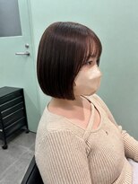 ジーニー 千葉(GENiE)&nbsp;タッセルボブ/韓国ボブ/チョコレートブラウン/千葉/大堰龍吾