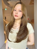ロンドシトリン 四条烏丸(Lond citrine) 【五島巨幹】ハッシュカット/グレージュ/縮毛矯正/前髪/顔周り