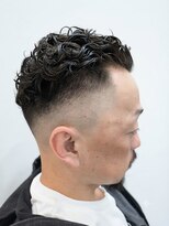 エクラート メン 仙台(ECLART men.)&nbsp;ECLARTmen/極道パーマ/スキンフェード/オールバックパーマ