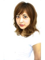 クールドセリエ 新宿南口店(Coeur de cellier)&nbsp;ミディアムな小顔ゆるカール (北澤）