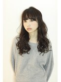 アンニュイカールで簡単無造作パーマ[Roops表参道・南青山］