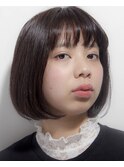〔No.8 中村〕ナチュラル　ボブ