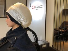 ヘアーデザイン ロジック(Hair Design Logic)の雰囲気（髪質改善トリートメント、スチーマーを使って髪に水分を補充。）