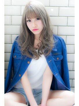 エイト 福岡天神店(EIGHT fukuoka) 【EIGHT new hair style】シースルバンク★鉄板セミロング