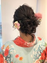 グレープ バイン(GRAPE VINE) ふわふわ可愛い☆和装☆こなれヘアアレンジ【新小岩】