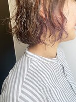 ニュートライズ(NEUTRIZE) ボブ/インナーカラー/ラベンダーグレー