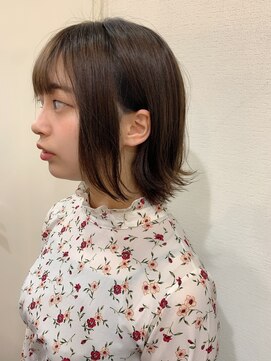 ボタニウム バイ アールサロン(BOTANIUM by RrSALON) ソフトベージュ☆外ハネボブ☆AMU