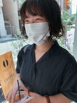 ポーズ(PAUSE) ボブパーマスタイル