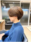 大人ハンサムショート×ハイライトカラー