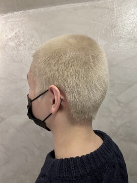 アウル(OWL) ボウズ×ホワイトベージュ　　【OWL六甲】