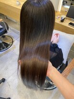 ジーナ 船橋(Zina)&nbsp;大人かわいい20代30代40代小顔ショコラベージュ１Zina船橋