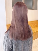 アイティーバイアルバム 下北沢店(IT by ALBUM)&nbsp;ラベンダーロング_外ハネボブセクションカラー_ba364861