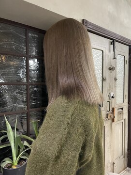 インディゴドロップ(indigo drop) セピアグレージュ