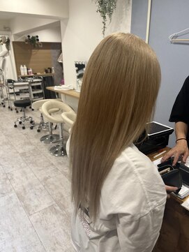 ヘアスタジオ マテリアル(hair studio Material) #カラー#プルエクステ#ブリーチ#髪質改善