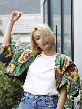 リブロ 三軒茶屋(LIBRO) カジュアル系×ワンレンショート