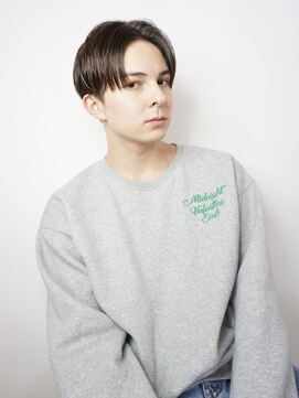 マイロ(mailo) ニュアンスパーマ＋センターパート+外国人風