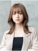 レイヤーカットくびれ似合わせカットイメチェンワイドバング