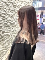 ホワイト 梅田(white)&nbsp;#ホワイトベージュ/インナーカラー