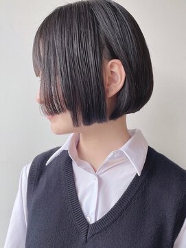 モリオフロムロンドン 松戸店(Morio from London) 【松戸　morio】ミニボブ　耳かけ　ショート