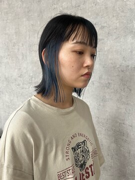 サクラ 岐阜(SAKURA) 切りっぱなしインナーカラー