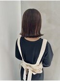 切りっぱなしボブ