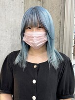 サクラ オモテサンドウ(SAKURA)&nbsp;デザインカラー ペールブルー 表参道