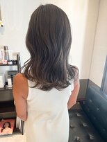 レオ(LEO)&nbsp;ハイライト　チャコールグレー　白髪ぼかし