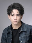 大人短髪コンマバング