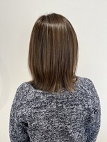 アルティーナプライベート(altina PRIVATE)&nbsp;ボブxハイライトxオリーブベージュ